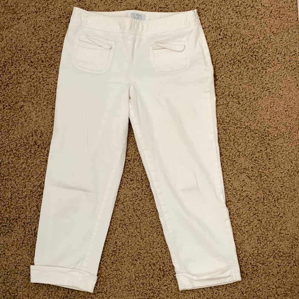 Anna Taylor Loft- petites stretch (8p) Pants